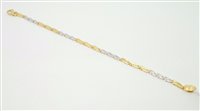 Armband Lorenza Gioielli Herr Massiccio Bicolore in Gelbgold BR710410 - BR710410